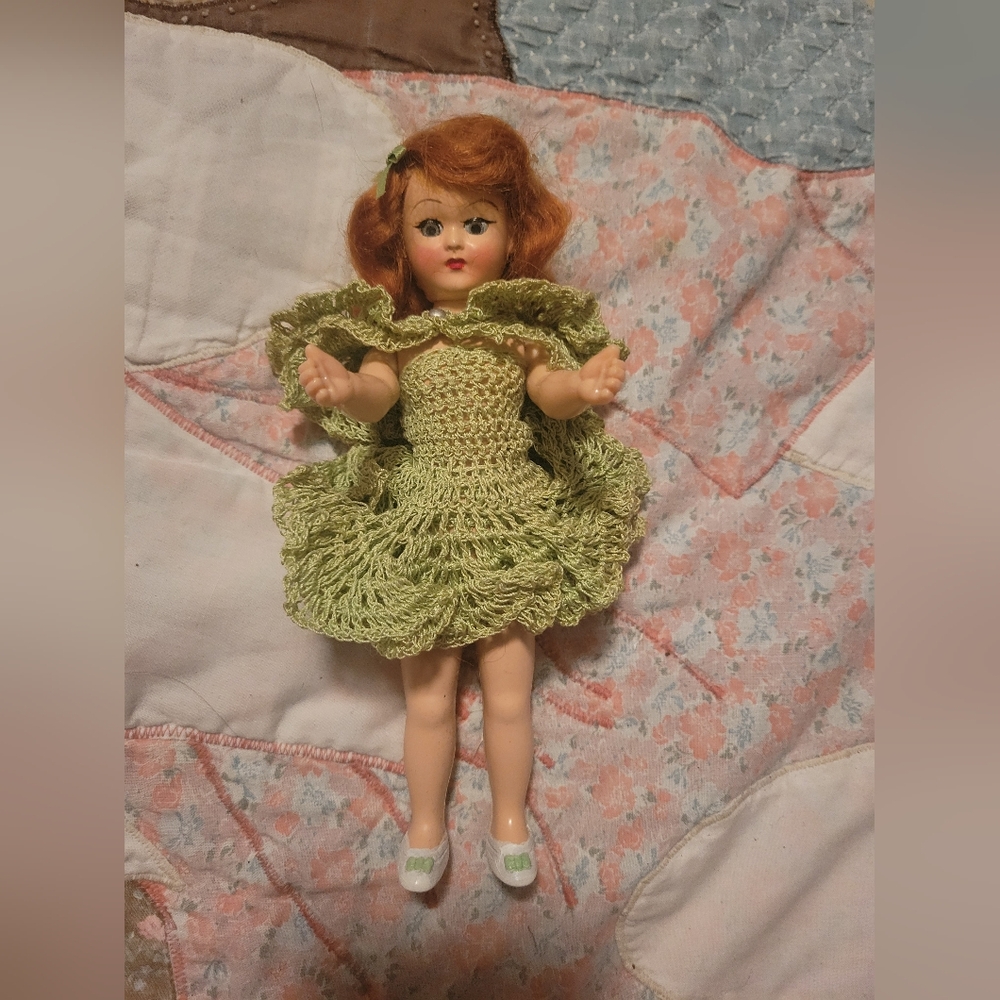 Vintage plastic doll
